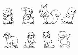 Image result for schattige diertjes kleurplaten hamsters hamtaro. Schattige Tekeningen Schattige Dieren Kleurplaat Coloring And Drawing