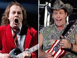 Ted was a young boy, appearing to be a hippie but quite opposite in fact, working hard and playing hard, playing rock and roll like a deviant. Ac Dc S Angus Young Mentions Ted Nugent In A Really Respectful Way Metalhead Zone