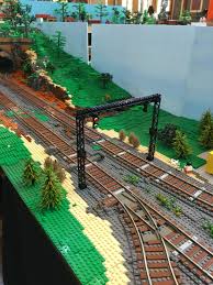 Brickvention 2016 The Royal Melbourne Exhibition Building Train Signaling Lego Trains Lego Lego Design