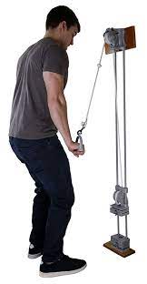 Chest Weight Pulley Exercise System Free Shipping