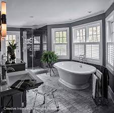 A new layout and modern grey look do wonders for this bathroom. Modern Bathroom Remodel Ideas Creative Interiors Designs Hoboken Nj