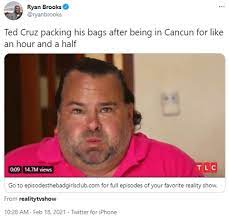 Twitter Goes Right Into A Frenzy With Ted Cruz Cancun Journey Memes