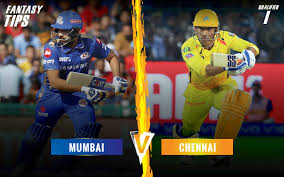 They have a stronger batting lineup and a bowling attack which is as. Ipl 2019 Qualifier 1 Mi Vs Csk Dream11 Fantasy Cricket Tips Playing Xi Pitch Report Injury Update