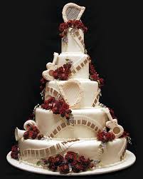 Harps Wedding Cakes Themed Wedding Cakes Music Cakes Music Themed Cakes