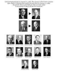 This Epic Chart Shows 40 Years Of Lds Apostles And Prophets