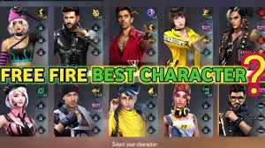 Free fire is a mobile game where players enter a battlefield where there is only. Best Character In Free Fire Free Fire Me Sabse Best Character Kon Sa Hai Free Fire Character Youtube