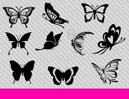Download Butterfly Svg Bundle Butterfly Clipart Butterfly Dxf Etsy PSD Mockup Templates