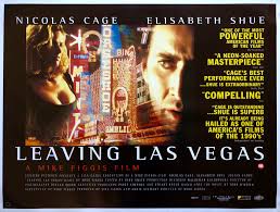 Original Leaving Las Vegas Movie Poster - Nicolas Cage - Elizabeth Shue