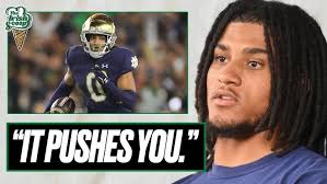 Notre Dame Safety Xavier Watts On Becoming A Team Captain & Returning For  Another Year