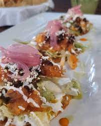 Luna Modern Mexican Kitchen On Instagram A Hot Day Calls For Lunas De Salmon With Tequila Cured Smoked Salmon O Mexican Kitchens Modern Mexican Kitchen Yummy