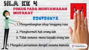 Menghormati Hak Orang Lain Sila Ke