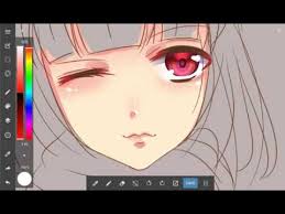 Medibang Paint Anime Skin Coloring Speedpaint On Android Youtube