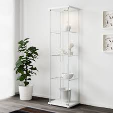 Shot glass display case ideas. Detolf Glass Door Cabinet White 16 3 4x64 1 8 Ikea