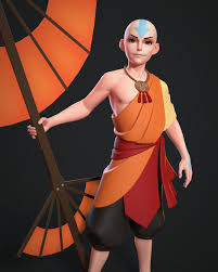 Avatar Aang Yuriy Moskvin On Artstation At Https Www Artstation Com Artwork Xzv4or Avatar Aang Avatar Aang