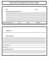 If paying by money order: Free 9 Sample Job Request Forms In Ms Word Pdf