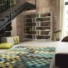 Was den teppich fest in der substanz und extrem kuschelig weich an der oberfläche macht. Esprit Kurzflor Teppich Aus Wolle Pixel Grun Blau Taupe Outlet Teppiche