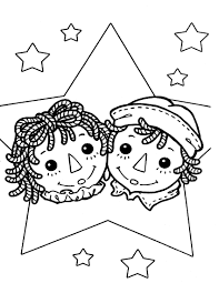 Raggedy Ann 7 Coloringcolor Com Raggedy Ann And Andy Coloring Pages Raggedy Ann