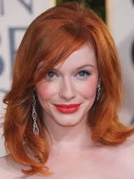 Christina Hendricks Before And After Round Face Haircuts Hairstyles For Round Faces Long Hair Styles