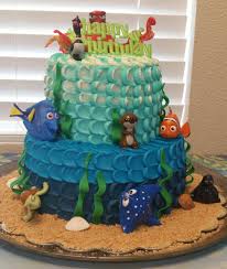 Pin On Finding Dory Cake