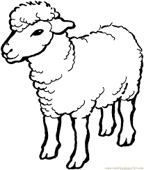 Free printable alphabet coloring pages from a to z we have them all! Sheep Coloring Page For Kids Free Sheep Printable Coloring Pages Online For Kids Coloringpages101 Com Coloring Pages For Kids