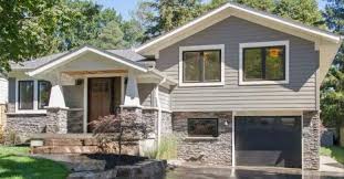 Split Level Curb Appeal How To Add Character And Architectural Interest To The Ext Exterior House Remodel Split Level Remodel Exterior Home Exterior Makeover