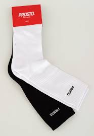 Kabe skiety klapki wersja po niemiecku zocken laczen. Skiety Prosto Socks Classic Biale