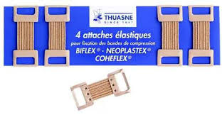 Sa fixation est aisée au niveau du pied grâce à une boucle «étrier», ce qui permet un gain de temps pour la mise en place de la bande. Attaches Elastiques Pour Bande De Contention Marignane Medical
