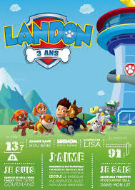 Affiche Panneaux Souvenir Anniversaire Avec Prenom Personnalise Pat Patrouille Paw Patrol Frosted Flakes Cereal Box Cereal Box Frosted Flakes Cereal