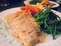 Hake With Steamed Samphire And Sweet Potato Sweet Potato Comfort Food Potatoes
