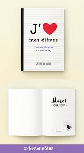 J Aime Mes Eleves Carnet De Notes A5 Cadeaux Fin D Annee Cadeaux Maitresse Institutrice