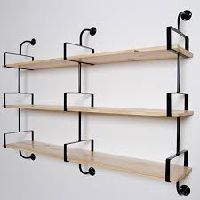 Maybe you would like to learn more about one of these? 2pcs 3 Tiers Modern Retro Style Wall Mount Storage Iron Shelf Shelving Bookshelf Home Decor Walmart Com Walmart Com