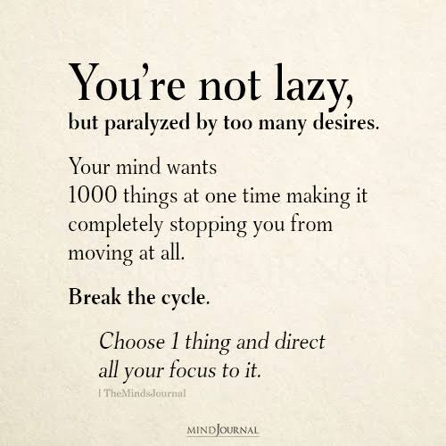 Types of Laziness and How to Overcome Them.