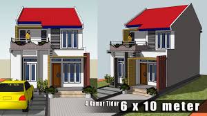 116 desain rumah minimalis 2 lantai. Rumah Lantai 2 Minimalis Dan Sederhana Dua Lantai 4 Kamar Tidur Youtube