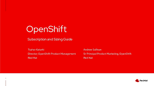 Red Hat Openshift Subscription And Sizing Guide Speaker Deck