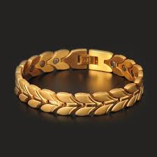 22k multi tone men's domed kada bangle w/ centered white gold stripe. 22 Karat Pure Gold Men S Bracelet 25 Gm To 30 Gm Kailash Gold Silver Merchant Id 22283034033