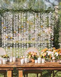 A Sunny Citrus Themed California Wedding Origami Wedding Lemon Themed Wedding Wedding Backdrop