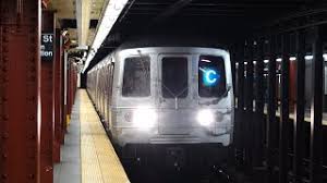There are five single videos combine into one big video. Mta New York City Subway Broad Street Bound R143 J Train Cypress Hills Station