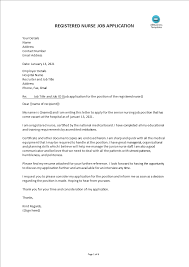 If you're looking for cover letter samples or examples then i'm guessing you're the conscientious type. Cover Letter For Registered Nurse Templates At Allbusinesstemplates Com