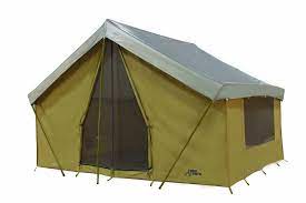 New Trek 14 X 10 Canvas Tent With Custom Fly Cover Canvas Wall Tent Cabin Tent Tent