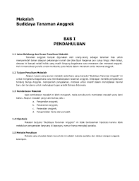 Contoh Makalah Makalah Anggrek