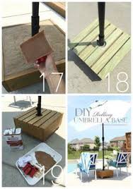 Diy Rolling Umbrella Base Confessions Of A Serial Do It Yourselfer Outdoor Umbrella Stand Diy Umbrella Base Patio Umbrella Stand