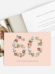 Avoir un 60e anniversaire spectaculaire, et profiter de chaque seconde! Carte Invitation Anniversaire 60 Ans Large Choix De Modeles