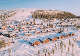 Idre fjäll (idre mountain) is a ski resort in central sweden, known for its reliable snow conditions. Centrumbyn Idre Fjall