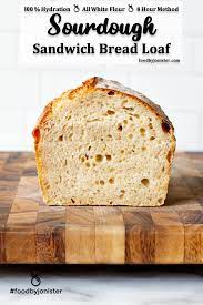 Sourdough Sandwich Bread Loaf Foodbyjonister Recipe Sourdough Bread Sandwiches Sourdough Sandwich Bread