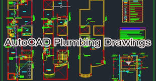 Schematics showing several residential plumbing layouts utilizing a hot water circulation pump and a tankless water heater. Autocad Plumbing Drawings Dwg Layout Plans