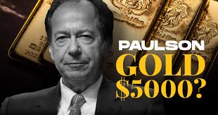 Billionaire John Paulson's Bold $5,000 Gold Price Forecast