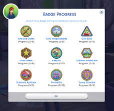 Check badge progress on scouting badge board meetings: The Sims 4 Seasons Becoming A Master Llamacorn Scout