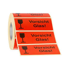 (= überlegt handeln) to be circumspect or prudent;. Vorsicht Glas Mehr Als 20 Angebote Fotos Preise