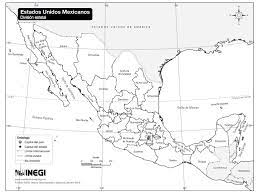 Todos los mapas son gratis y actualizados en formato pdf. Mapa De Mexico Con Y Sin Color Nombres Y Otros Elementos