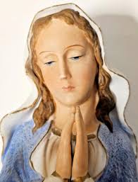 Preços baixos em Virgem Maria Pintura Indiana Estatuetas e Bonecos Cristãos  colecionáveis